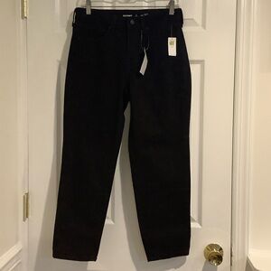 Old Navy Black Straight Leg Jeans